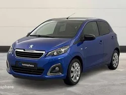 Bleu Utilisé 2021 Peugeot 108 Style Citadine | 10 499 € (Prix juste)