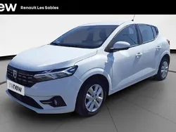 Blanc Utilisé 2022 Dacia Sandero Comfort Citadine | 12 490 € (Bon prix)