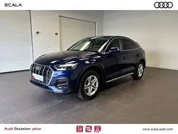 Bleu navarre métallisé Utilisé 2023 Audi Q5 Sportback Business SUV | 53 990 € (Prix assez cher)