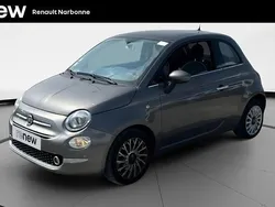 Blanc Utilisé 2018 Fiat 500 Lounge Citadine | 9 990 € (Prix juste)