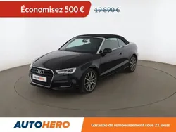 Noir Utilisé 2016 Audi A3 Cabriolet Design Cabriolet | 19 390 € (Prix juste)