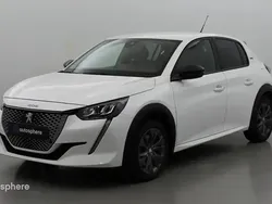 Blanc Utilisé 2022 Peugeot e-208 Style Citadine | 16 299 € (Prix juste)