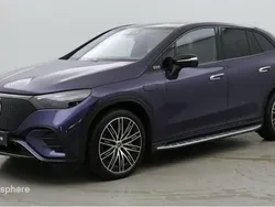 Bleu sodalite métallisé Utilisé 2023 Mercedes EQE350 AMG line SUV | 71 999 € (Prix assez cher)