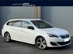 Blanc Utilisé 2017 Peugeot 308 GT-line Break | 9 990 € (Bon prix)