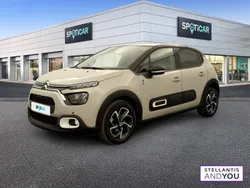 Noir Utilisé 2022 Citroën C3 PureTech Citadine | 13 990 € (Prix juste)