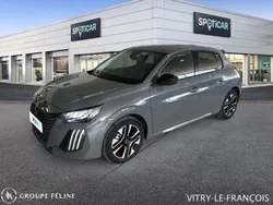 Gris Utilisé 2024 Peugeot 208 Allure Citadine | 20 990 € (Prix juste)