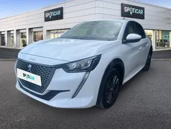 Blanc Utilisé 2021 Peugeot e-208 Business-Line Citadine | 15 900 € (Prix juste)