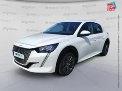 Blanc Utilisé 2021 Peugeot e-208 Business-Line Citadine | 13 999 € (Bon prix)