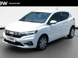Blanc Utilisé 2023 Dacia Sandero Expression Citadine | 14 990 € (Prix juste)