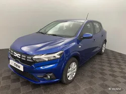 Bleu Utilisé 2023 Dacia Sandero Expression Citadine | 14 990 € (Prix juste)