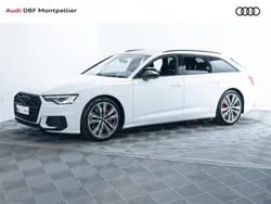 Blanc glacier métallisé Utilisé 2024 Audi A6 Competition Break | 57 890 € (Prix assez cher)