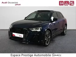 Bleu navarre métallisé Utilisé 2024 Audi Q3 S-Line SUV | 46 890 € (Prix juste)