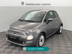 Gris Utilisé 2018 Fiat 500 Lounge Citadine | 10 490 € (Prix juste)