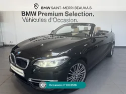 Noir Utilisé 2019 BMW 218 Luxury Line Cabriolet | 27 900 € (Prix cher)