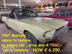 Jaune Utilisé 1967 Ford Mustang Cabriolet | 6 250 €