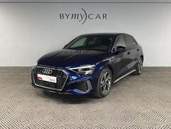 Bleu navarre métallisé Utilisé 2024 Audi A3 Sportback e-tron S-Line Citadine | 37 269 € (Prix assez cher)
