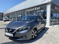 Gris squale Utilisé 2019 Nissan Leaf Acenta Citadine | 14 300 € (Prix juste)