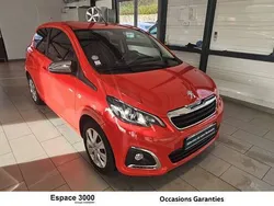 Rouge Utilisé 2022 Peugeot 108 S Citadine | 9 970 € (Prix juste)