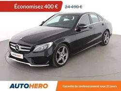 Noir Utilisé 2015 Mercedes C200 Sportline Berline | 24 090 € (Prix juste)