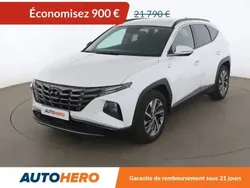 Blanc Utilisé 2021 Hyundai Tucson SUV | 20 890 € (Prix juste)