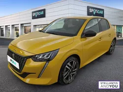 Jaune Utilisé 2022 Peugeot 208 Allure Citadine | 14 390 € (Bon prix)