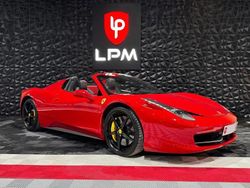 Rouge Utilisé 2013 Ferrari 458 Cabriolet | 254 990 €