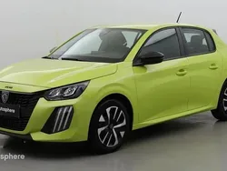 Jaune Utilisé 2024 Peugeot 208 Active Citadine | 16 199 € (Prix juste)