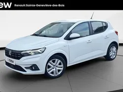 Blanc Utilisé 2021 Dacia Sandero Comfort Citadine | 12 490 € (Prix juste)