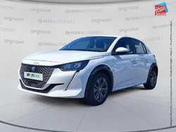 Blanc Utilisé 2021 Peugeot e-208 Business-Line Citadine | 13 999 € (Bon prix)