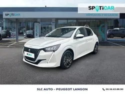Blanc Utilisé 2021 Peugeot 208 Style Citadine | 14 490 € (Prix juste)