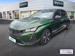 Vert Utilisé 2023 Peugeot 308 Allure Berline | 21 880 € (Prix juste)