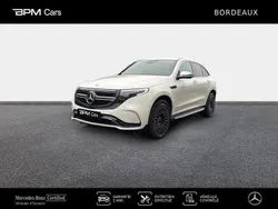 Blanc Utilisé 2021 Mercedes EQC400 AMG line SUV | 39 990 € (Prix juste)