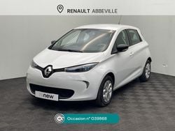 Blanc Utilisé 2018 Renault Zoe Life Citadine | 6 990 € (Prix assez cher)