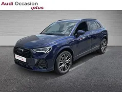 Bleu navarre métallisé Utilisé 2023 Audi Q3 S-Line SUV | 40 800 € (Prix juste)