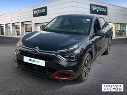 Noir Utilisé 2021 Citroën e-C4 Shine Berline | 18 690 € (Prix juste)