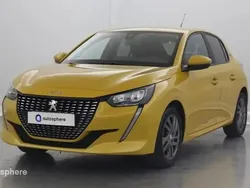 Jaune Utilisé 2021 Peugeot 208 Style Citadine | 11 999 € (Prix juste)