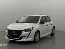 Blanc Utilisé 2020 Peugeot 208 S Citadine | 9 999 € (Bon prix)