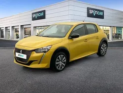 Jaune Utilisé 2022 Peugeot e-208 Active Citadine | 17 080 € (Prix juste)