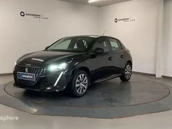 Noir Utilisé 2020 Peugeot 208 Business-Line Citadine | 11 799 € (Prix assez cher)