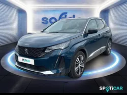 Bleu Utilisé 2022 Peugeot 3008 S SUV | 23 990 € (Prix juste)