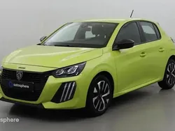 Jaune Utilisé 2024 Peugeot 208 Active Citadine | 15 989 € (Prix juste)
