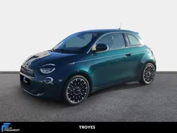 Vert Utilisé 2021 Fiat 500e La Prima Berline | 15 990 € (Prix juste)
