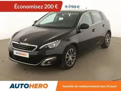 Noir Utilisé 2016 Peugeot 308 Allure Berline | 9 590 € (Bon prix)