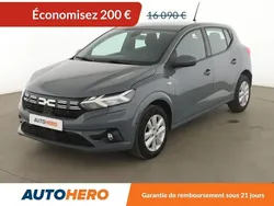 Gris Utilisé 2023 Dacia Sandero Expression Citadine | 15 890 € (Prix juste)