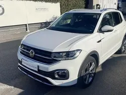 Blanc Utilisé 2023 VW T-Cross R-line SUV | 21 999 € (Prix juste)