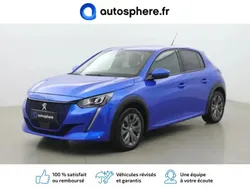 Bleu vertigo Utilisé 2021 Peugeot e-208 Allure Citadine | 14 999 € (Bon prix)