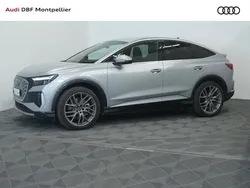 Argent fleuret métallisé Utilisé 2023 Audi Q4 Sportback e-tron S-Line SUV | 43 890 € (Super prix)