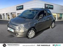 Electroclash grey métal Utilisé 2023 Fiat 500 S Berline | 13 990 € (Prix juste)