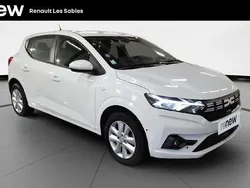 Blanc Utilisé 2023 Dacia Sandero Expression Citadine | 13 880 € (Prix juste)