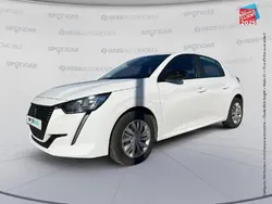 Blanc Utilisé 2022 Peugeot 208 Active Citadine | 12 299 € (Bon prix)